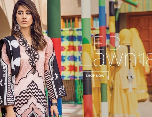 Cross Stitch Eid Lawn 2018 Collection For Pakistani Women